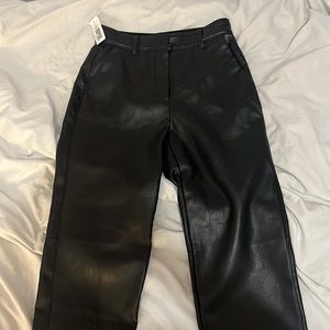 Aritzia leather pants